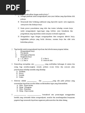 Soalan Skm Tahap 4 Pdf
