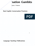 Conversation Gambits Real English Conversation Practices 0