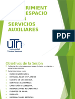 Sesion 10 Requerimientos de Espacio Servicios Auxiliares