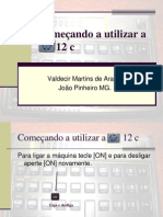 Começando a utilizar a HP 12 c