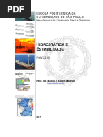 Exercicios Modelagem - Hidrostatica e Estabilidade 2017