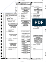 Richfield Ballot Style 38 - April 2017