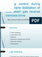 Scaling control during membrane distillation of coal seam.pptx