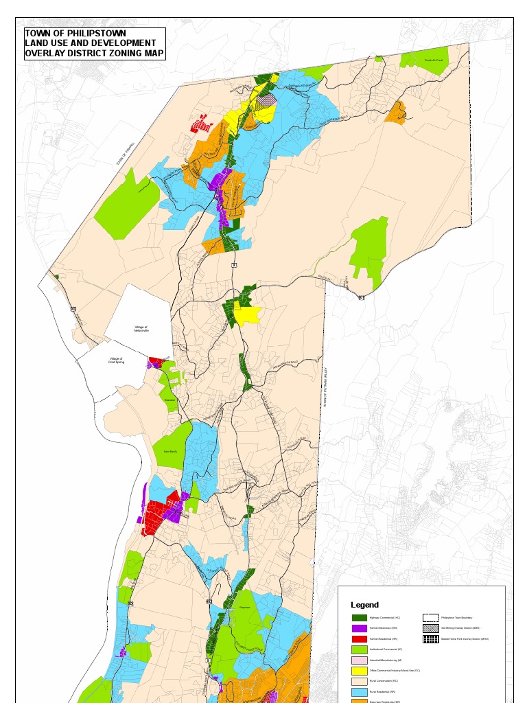 Town of Philipstown Land Use and Development Overlay District Zoning