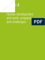 How work contributes to human progress and development, while challenges remain