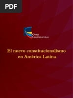 Nuevo Constitucionalismo en America Latina