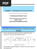 Digital Signal Processing: Chapter 4: Sampling and Reconstruction