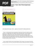 Kepribadian dalam perilaku konsumen