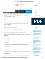 IAS 21 - The Effects of Changes in Foreign Exchange Rates (Detailed Review)