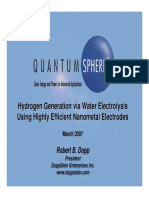 QSI DSE Hydrogen PPT March 07