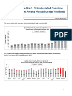 Opiate-Related Overdose Deaths in Mass.