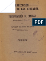 Modernizadión de Las Ciudades, La (Chile) - Ismael Vledés Valdés