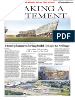 Making A Tement: Hotel Planners Bring Bold Design To Village