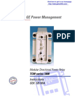 GE Power Management: Modular Directional Power Relay