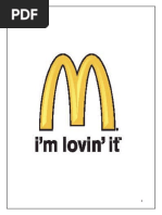 Download Report on McDonalds Pakistan by hassan10012 SN34273434 doc pdf