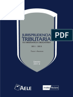 Jurisprudencia Tributaria TASAS Y ADUANAS 2011-2013