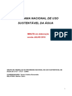 Programa Uso Sustentavel de Água - 12JULHO