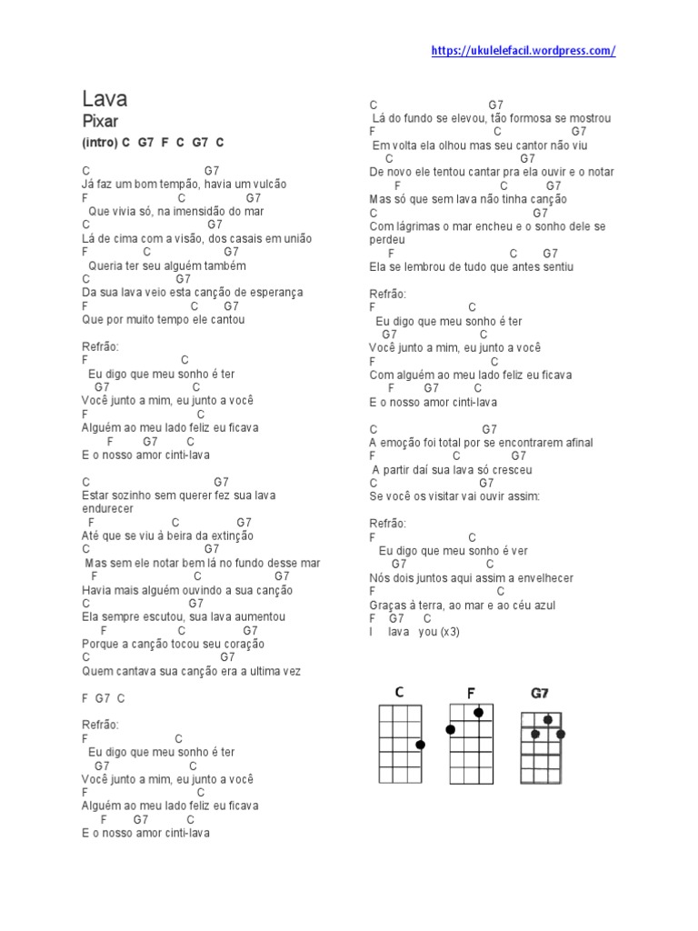 lavapixarcifraukulele.pdf Amor Lazer
