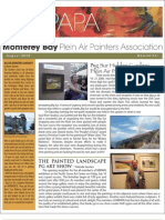 2008 V 3 Monterey Bay Plein Air Painters Association Newsletter  