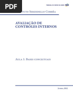 Avaliacao de Controles Internos Aula 1