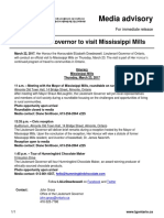 Lieutenant Governor to visit Mississippi Mills