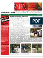 2009 V 7 Monterey Bay Plein Air Painters Association Newsletter  