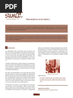 Matemáticas en La Música