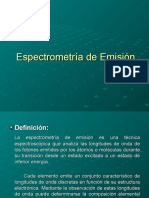 Espectrometria de Emisión