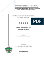 Disenomectransmisioncvt PDF