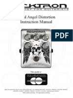 Third Angel Distortion Instruction Manual: This Pedal Is