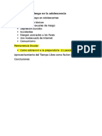 Conductas de Riesgo en La Adolescencia