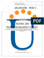 Actividades de Evaluacion fase 2 diseño esperimental