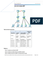 Taller 3 Redes II - Examine The ARP Table Instructions