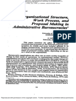 Estructura Organizacional y Procesos de Trabajo