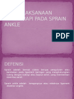 Sprain Ankle