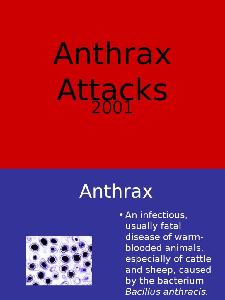 Anthrax Attacks 1210348955921185 9 PDF Anthrax Veterinary Medicine