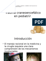 Trauma Craneoencefálico en Pediatría 