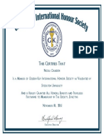 gold key certificate