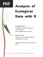 Analysis - Ecological - Data PCA in R