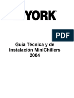 Minichiller York Manual