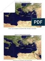 Mapas de Los Viajes Realizados Por Pablo