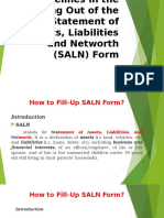 Edited Guidelines in the Filling Out of SALN
