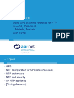 Using GPS as a time reference for NTP