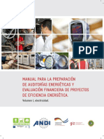 GIZ - Manual para La Preparación de Auditorías Energéticas y Evaluación PDF