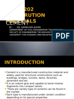 Chapter 1 - Cement