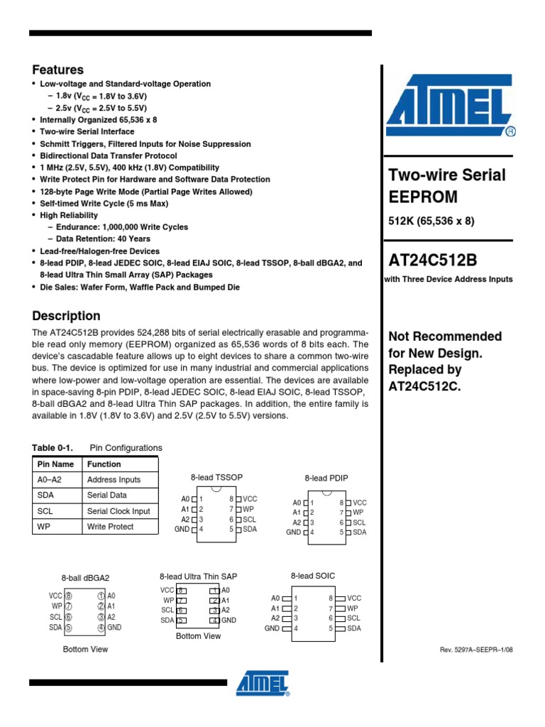 Atmel Datasheet | Microcontroller | Computer Hardware | Free 30-day ...