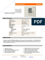 Termostato electrónico proporcional TRS-D62