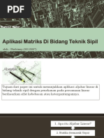 Download Aplikasi Matriks Di Bidang Teknik Sipil by MrGhelvin SN342783947 doc pdf