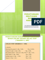 Perhitungan Kbutuhan Bahan Makanan: Poltekkes Kementrian Kesehatan Banjarmasin