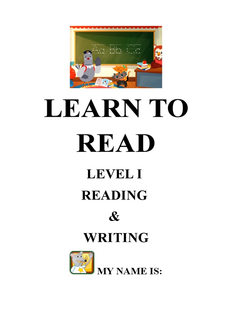 Learn To Read | PDF